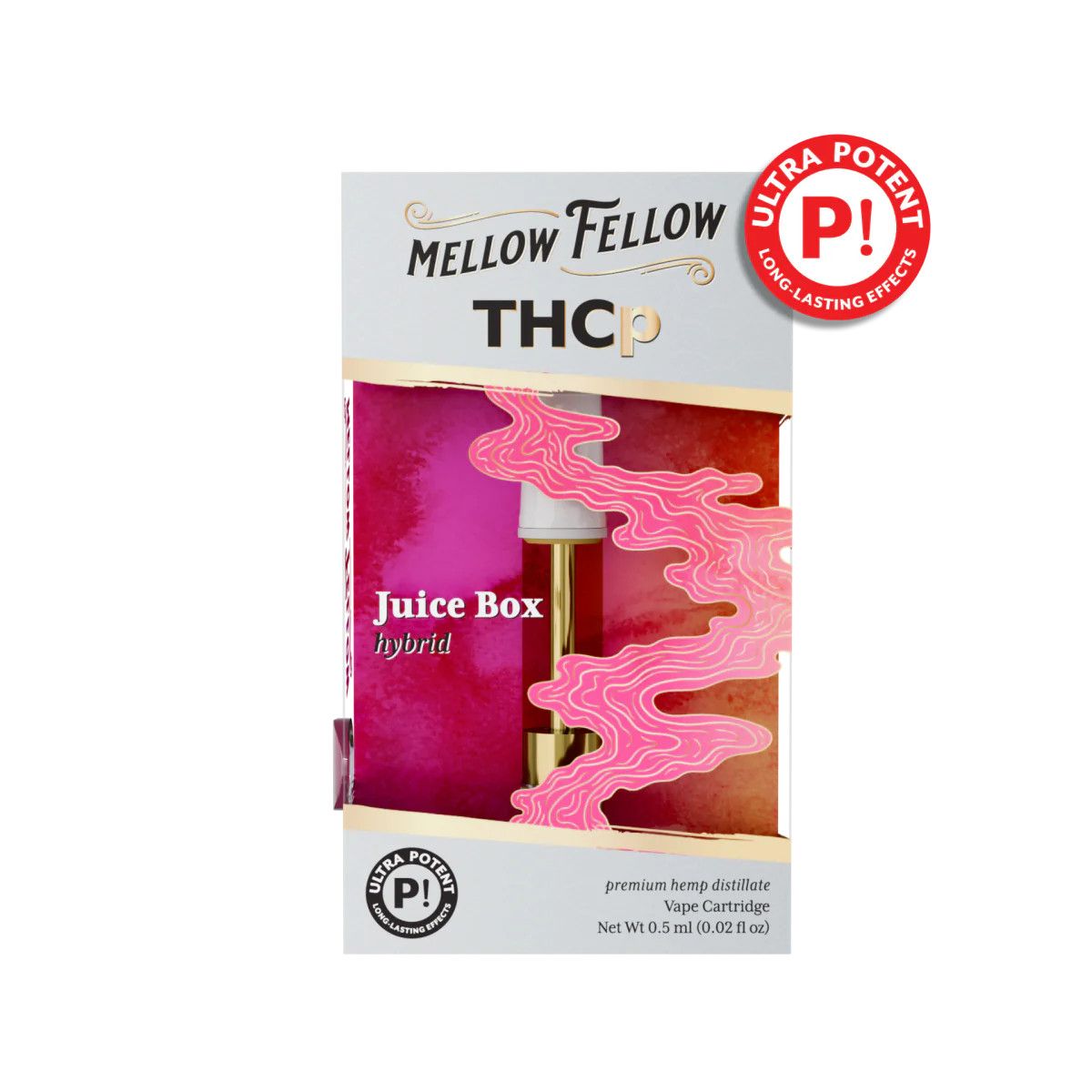 Mellow Fellow THCp Cartridge .5ml, Flavor: Juice Box (Hybrid)