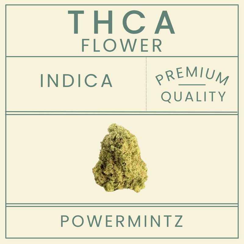 Bee Well THCa Flower Indica Power Mintz 35.22%