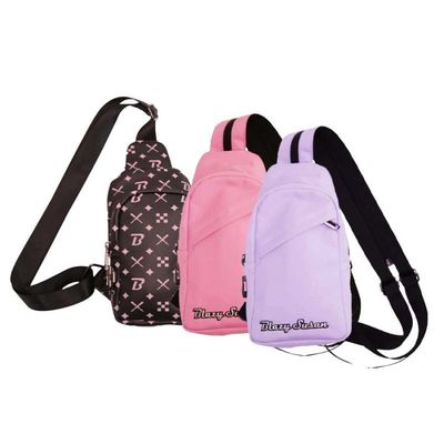 Blazy Susan Canvas Crossbody Bag Smell Proof Lockable 14.75 x 7.75