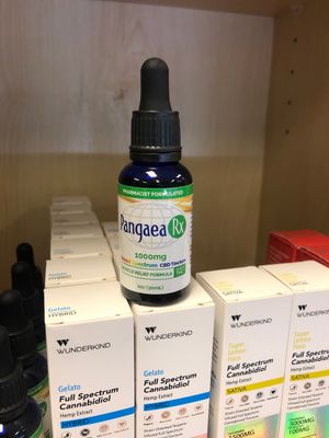 PangaeaRx Tincture 30ml 1000mg, Flavor, Size, CBD Strength: Muscle Relief