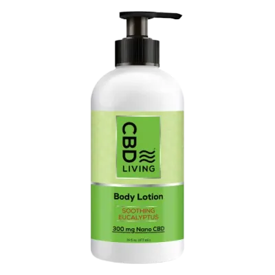 CBD Living Body Lotion 16oz 300mg CBD