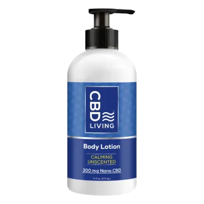 CBD Living Body Lotion 16oz 300mg CBD