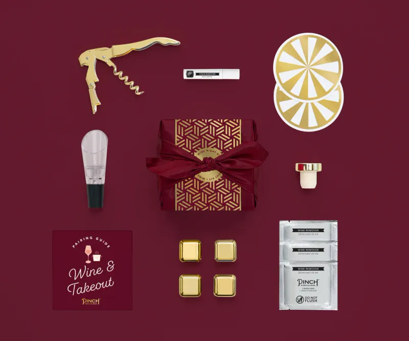 Pinch Provisions Wine &amp; Takeout Kit 11ct Set