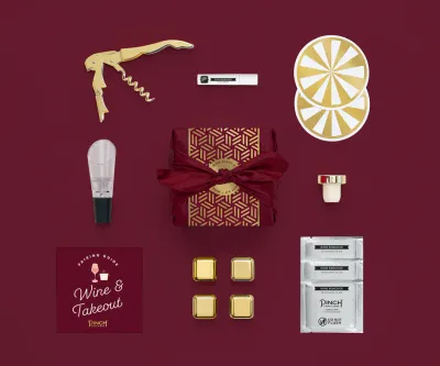 Pinch Provisions Wine &amp; Takeout Kit 11ct Set