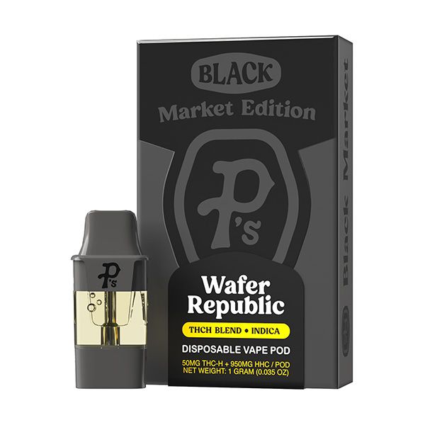 Pushin P&#39;s Replacement Pod (Black Market) THCH Blend