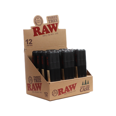 Raw Three Tree Triple Pre-Roll Case