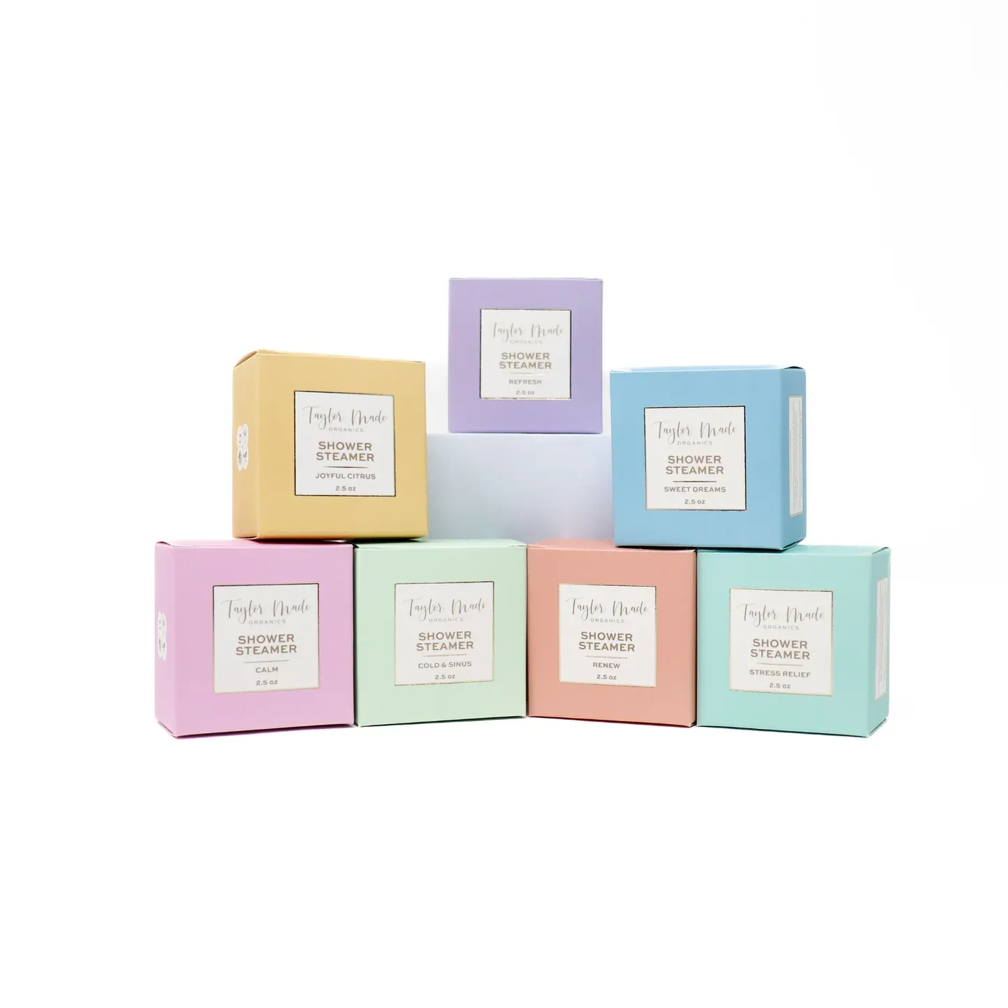 Taylor Made Organics Shower Steamers 2.5oz each 3ct Sweet Dreams