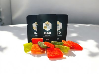 Bee Well CBD D40 Delta 8 Gummies  1ct 40mg