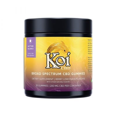 Koi Broad Spectrum Gummy 20ct 200mg CBD