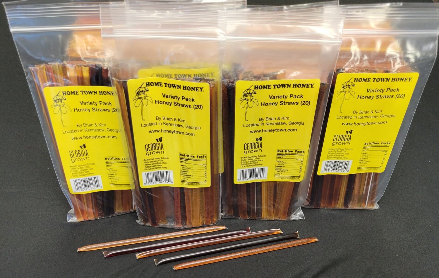 Home Town Honey Stix Assorted 20ct