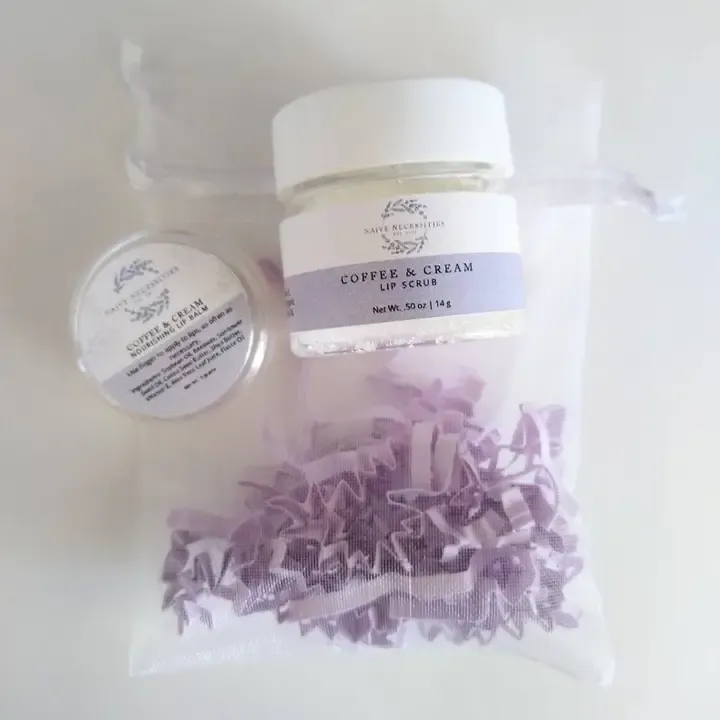 Naïve Necessities Lip Balm and Lip Scrub Set