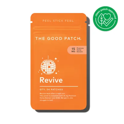 The Good Patch Hemp Infused 4ct Revive