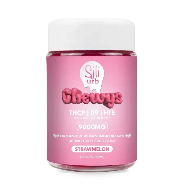 Sili x URB (Chewys)THCP D9 HTE Gummies 9000mg