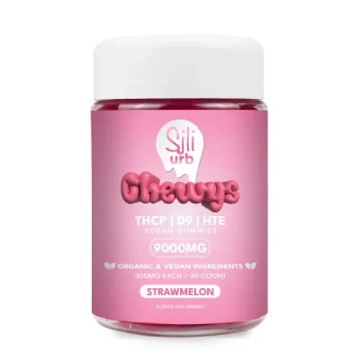 Sili x URB (Chewys)THCP D9 HTE Gummies 9000mg
