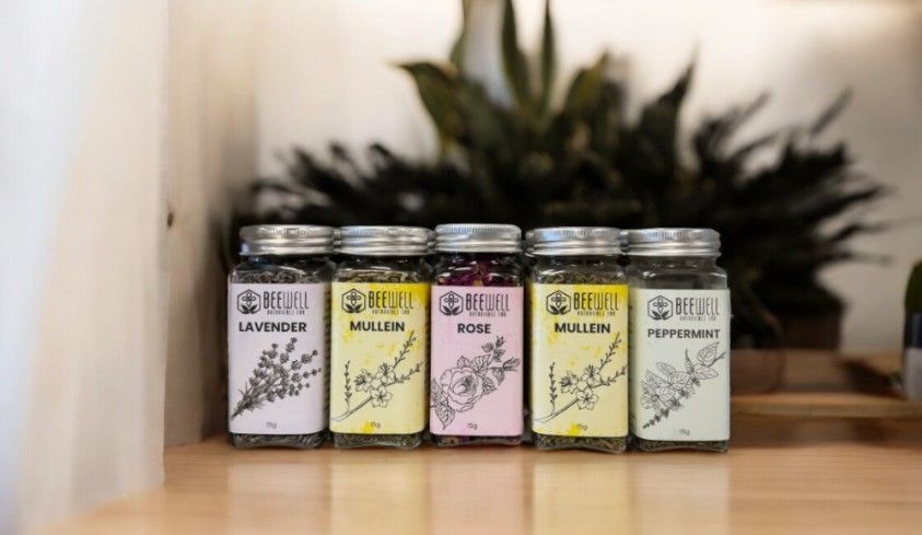 Bee Well CBD Organic Botanical Jars