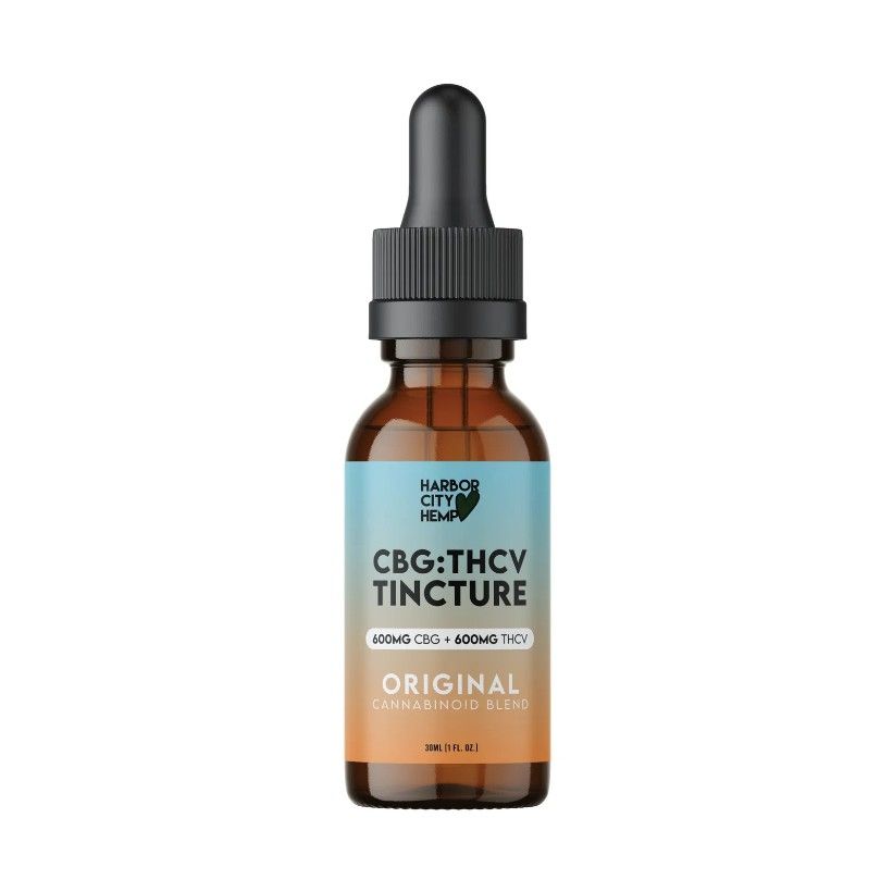 Harbor City Hemp 600mg CBG 600mg THCv Tincture 1200mg 30ml
