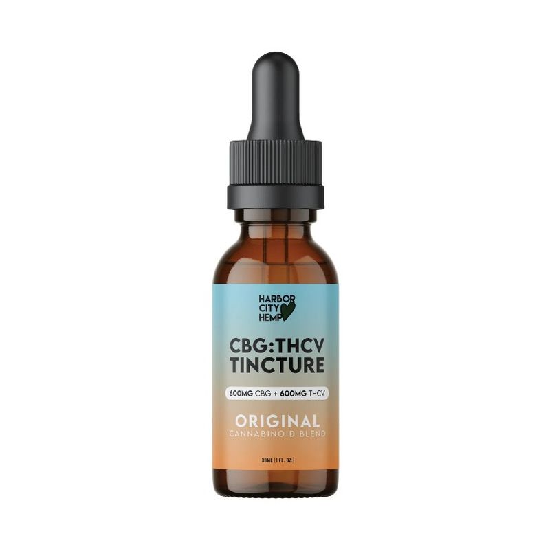 Harbor City Hemp 600mg CBG 600mg THCv Tincture 1200mg 30ml