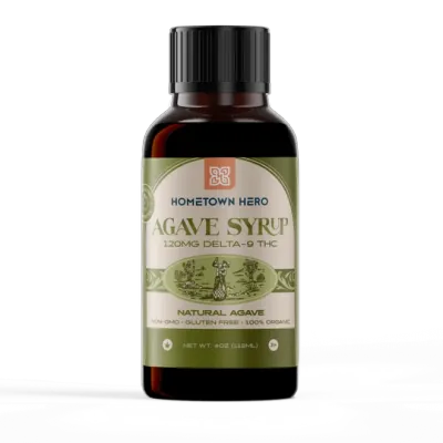 Hometown Hero Delta 9 Agave Syrup 120mg