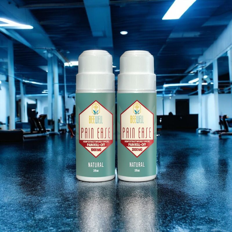 Bee Well CBD Pain Ease Roll Off Natural