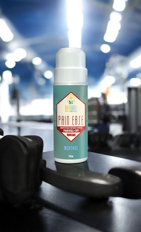 Bee Well CBD Pain Ease Roll Off Menthol