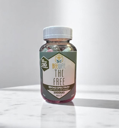 Bee Well CBD Broad Spectrum Gummies 60ct 3000mg