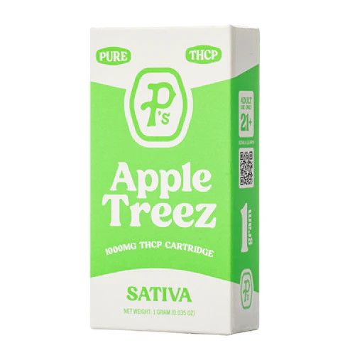 Pushin&#39; P&#39;s Cartridge THCp Blend , Strain: Apple Treez (Sativa)