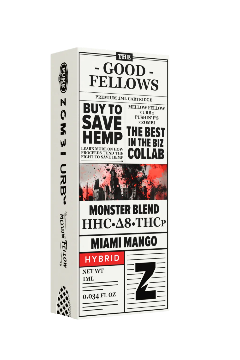 Good Fellows Cartridge 1ml Monster - Miami Mango (Hybrid)