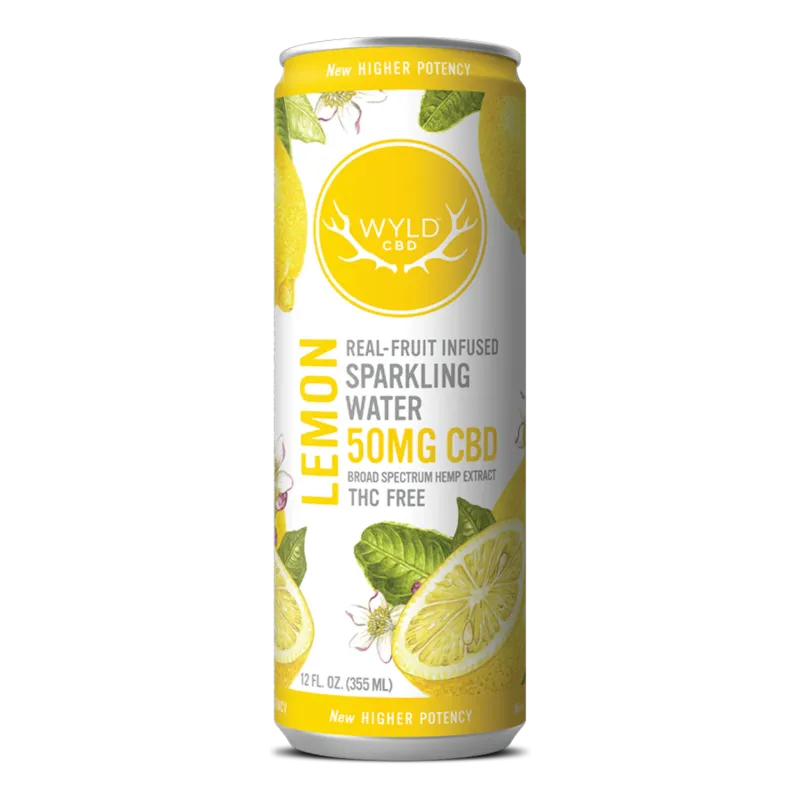 WYLD THC Free Sparkling Water 12oz