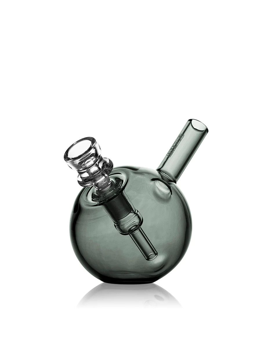 GRAV Spherical Glass Pocket Bubbler 3&quot; 10mm, Color: Smoke