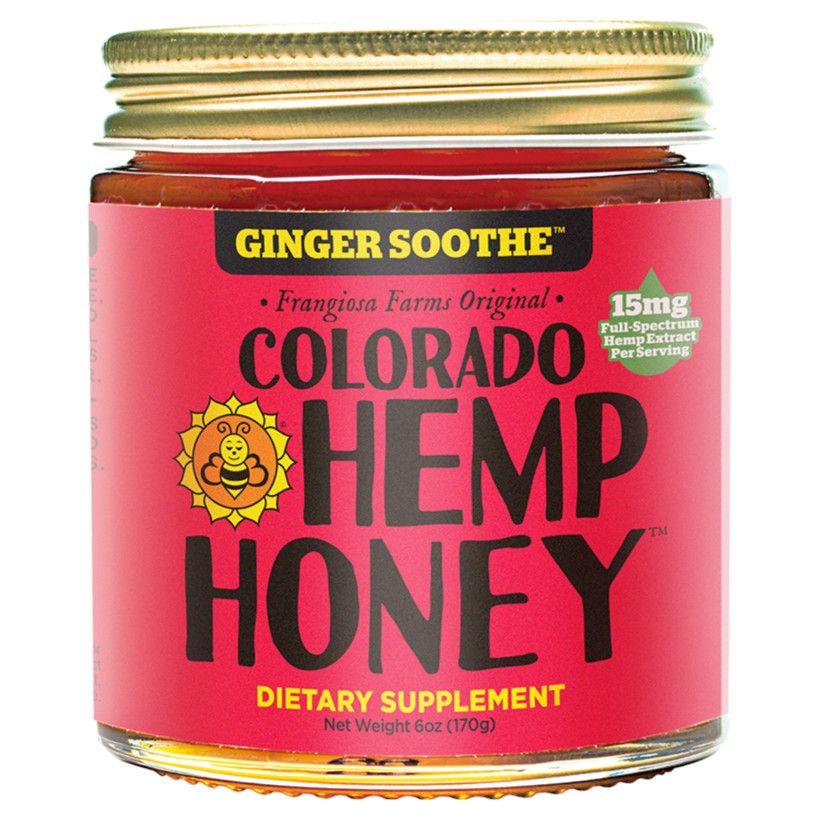 Colorado Hemp Honey 6oz 500mg Ginger Soothe