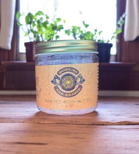 Dandelion and Draugr Whipped Body Butter 3oz 1000mg Lavender