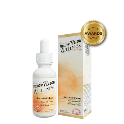 Mellow Fellow Wellness Tincture 30 ml 10k mg Vigor Blend