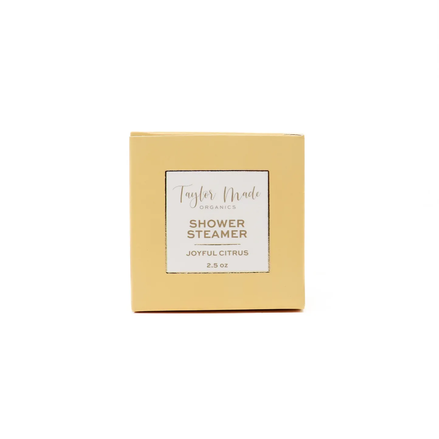 Taylor Made Organics Shower Steamer 1ct Joyful Citrus