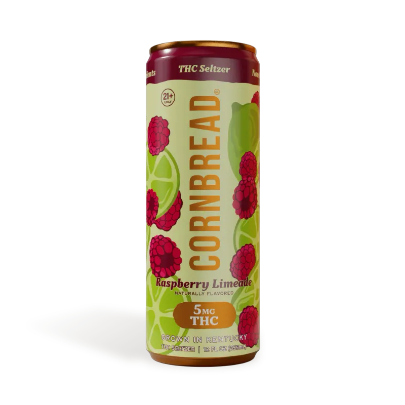 Seltzer de THC Cornbread Hemp 5mg D9