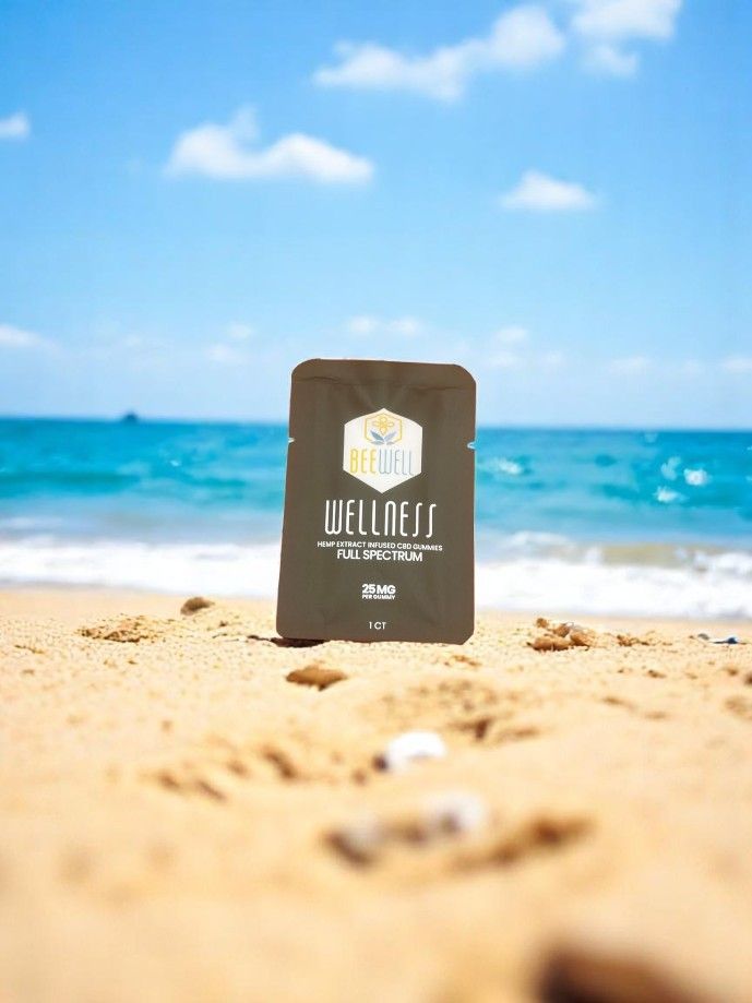 Bee Well CBD Wellness Full Spectrum Gummies 1ct 50mg