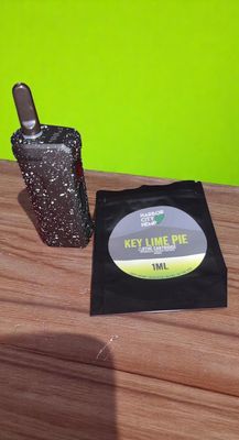 Harbor City Hemp Delta 8 BDT Cartridge 1g Hybrid Key Lime Pie