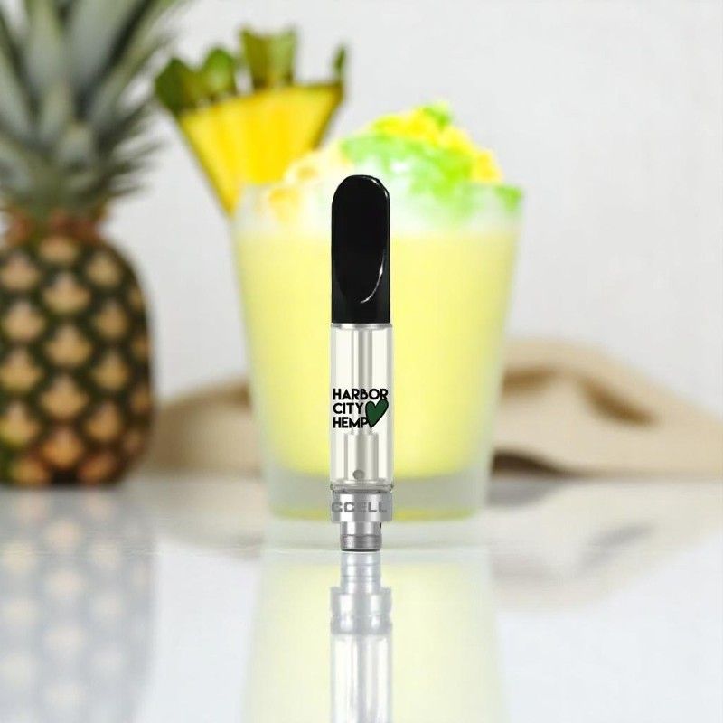 Harbor City Hemp Delta 8 BDT Cartridge 1g Hybrid Pineapple Whip