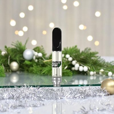 Harbor City Hemp Delta 8 BDT Cartridge 1g Indica Hybrid Mistlestoned