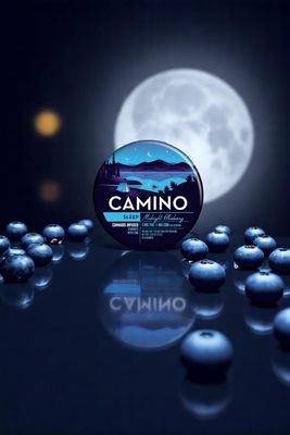 Camino Hemp Gummy Sleep 100mg D9 20mg CBN 20ct Midnight Blueberry