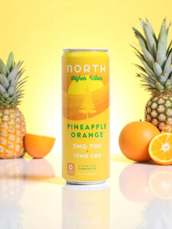 North Canna Co. Higher Vibes 5mg D9 10mg CBD 12oz