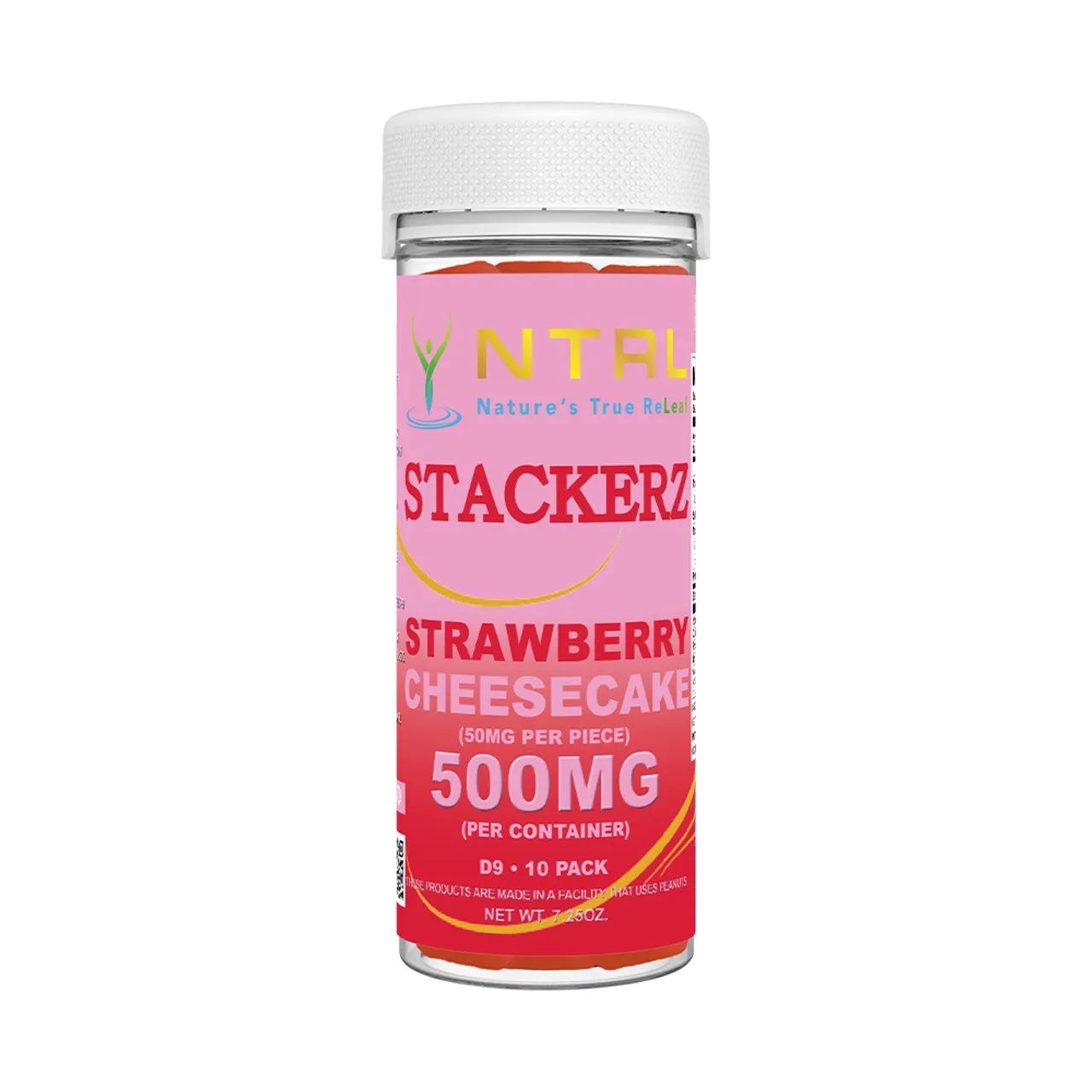 NTRL Stackers Live Resin Gummy 50mg D9 10ct