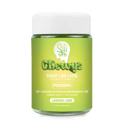 Sili x URB D9 THC Gummies 450mg  15mg D9 30ct
