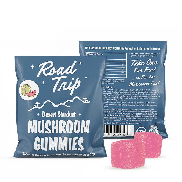 Road Trip Desert Stardust Mushroom Gummies 2ct