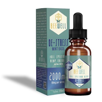 Bee Well CBD Good Day Tincture 3500mg