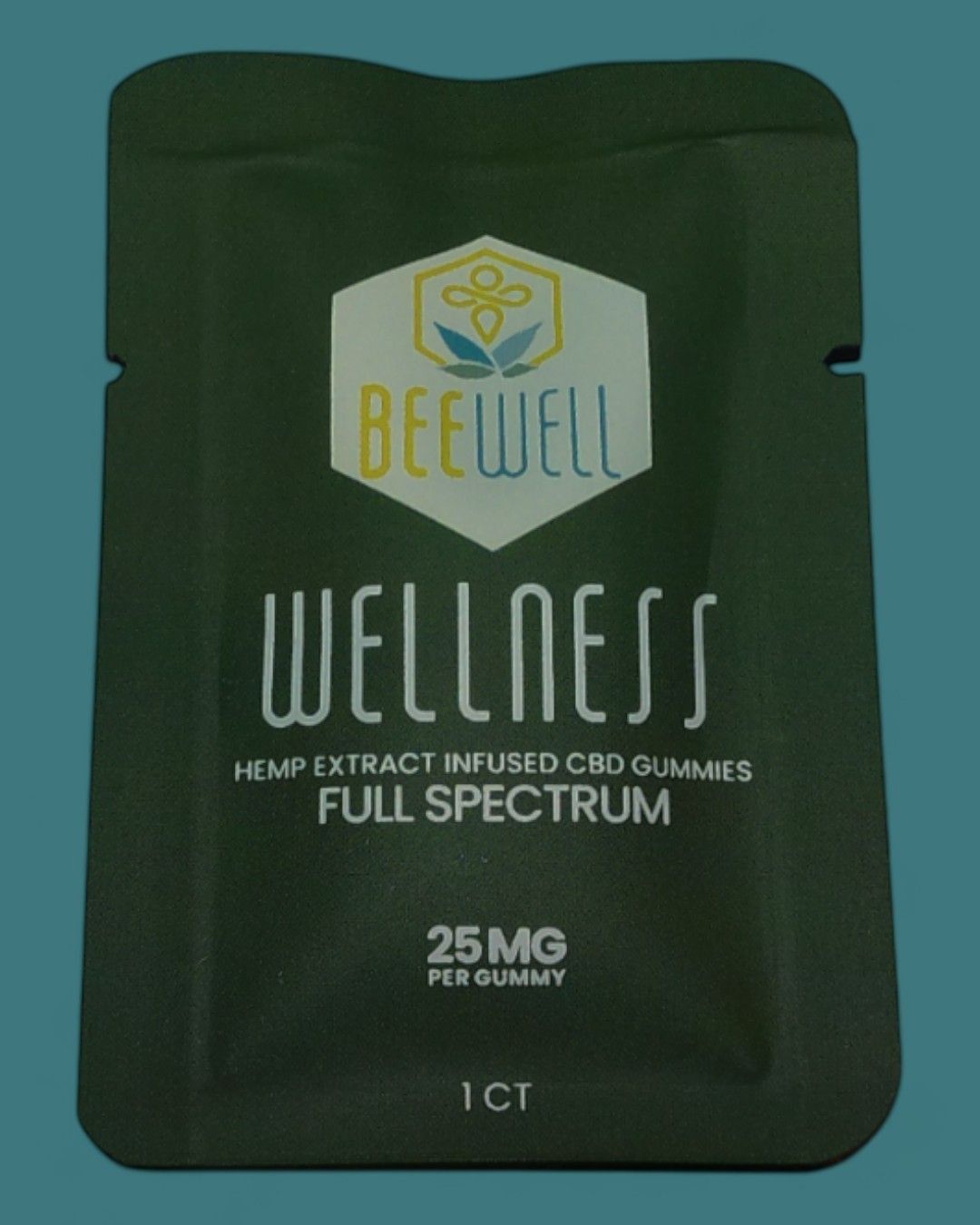 Bee Well CBD Wellness Full Spectrum Gummies 1ct 50mg