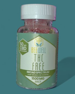 Bee Well CBD Broad Spectrum Gummies 30ct 1500mg