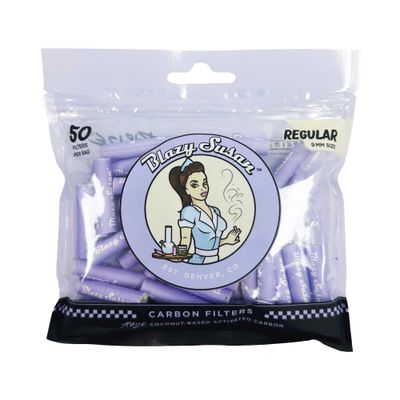 Blazy Susan x Purize Charcoal Activated Filter Tips 50ct bag