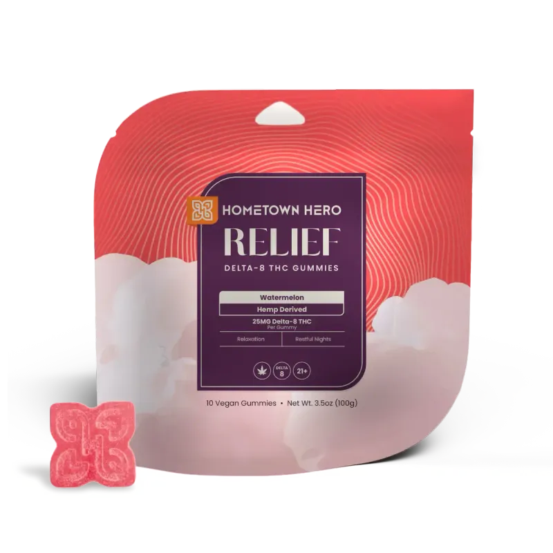 Hometown Hero D8 Peak (Max) Delta 8 Gummies 10ct