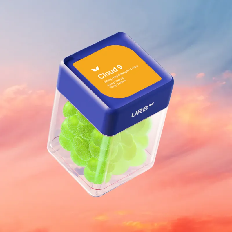 URB Cloud 9 Skybites 10mg D9 90mg D8 30ct