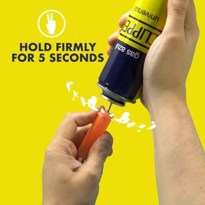 Clipper 100% Isobutane Fuel | 300ml (10 oz.) 12X Refined Butane